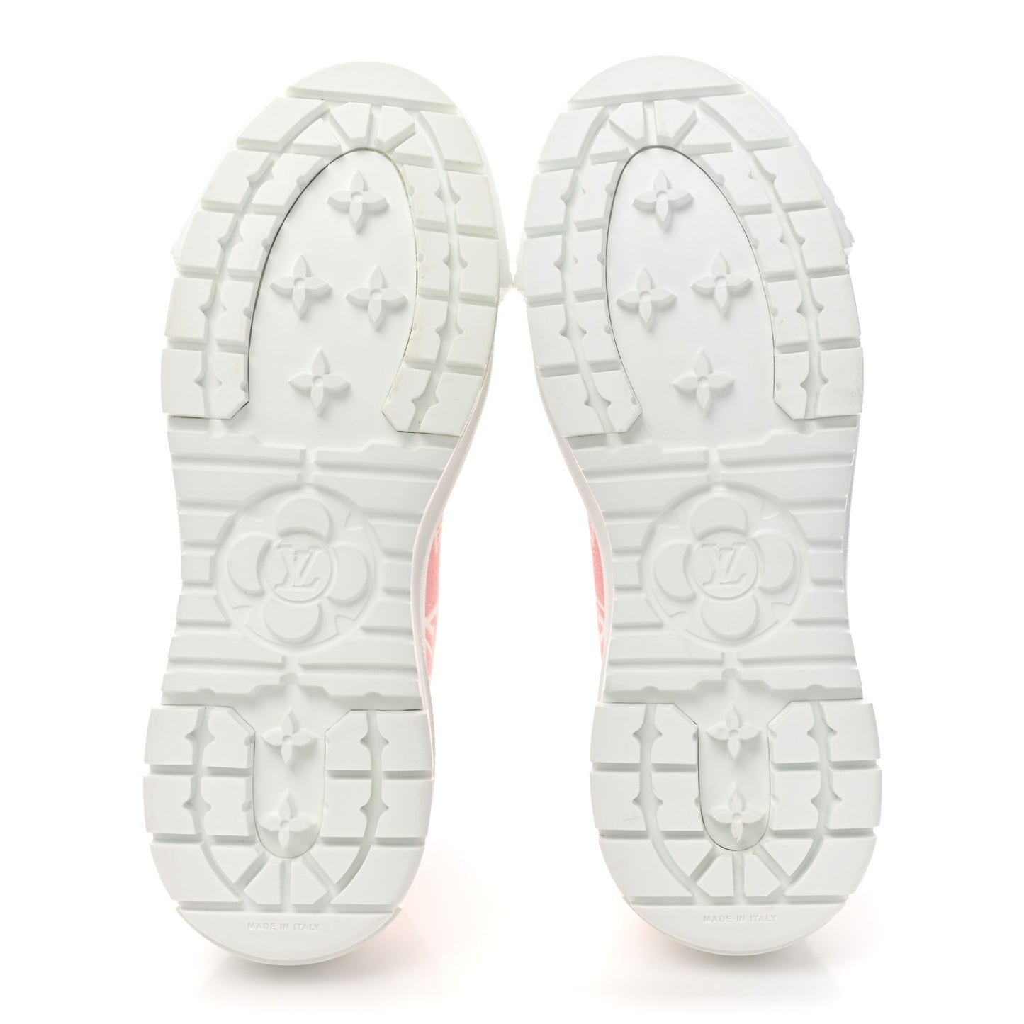 Denim Monogram Squad Sneakers 39.5 Pink