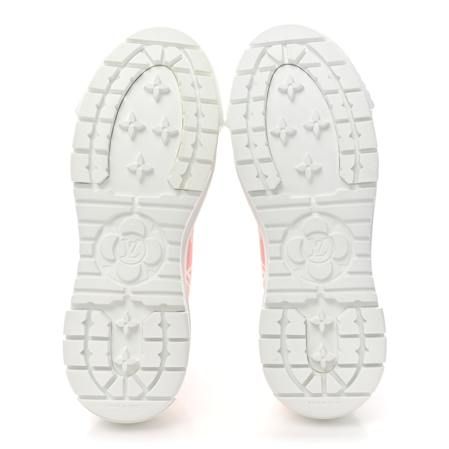 Louis Vuitton Denim Monogram Squad Sneakers 39.5 Pink 6 of 11