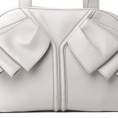 Saint Laurent Calfskin Small Y Bow Tote White 7 of 15