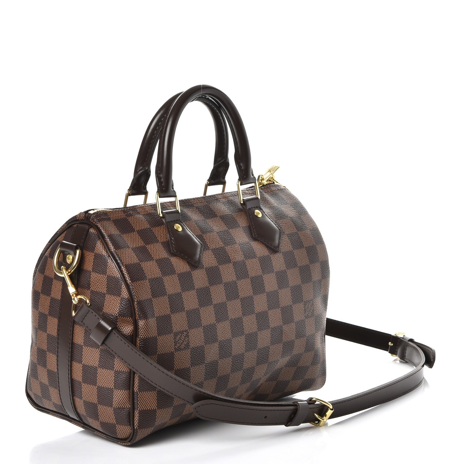 Louis Vuitton Damier Ebene Speedy Bandouliere 25 4 of 9