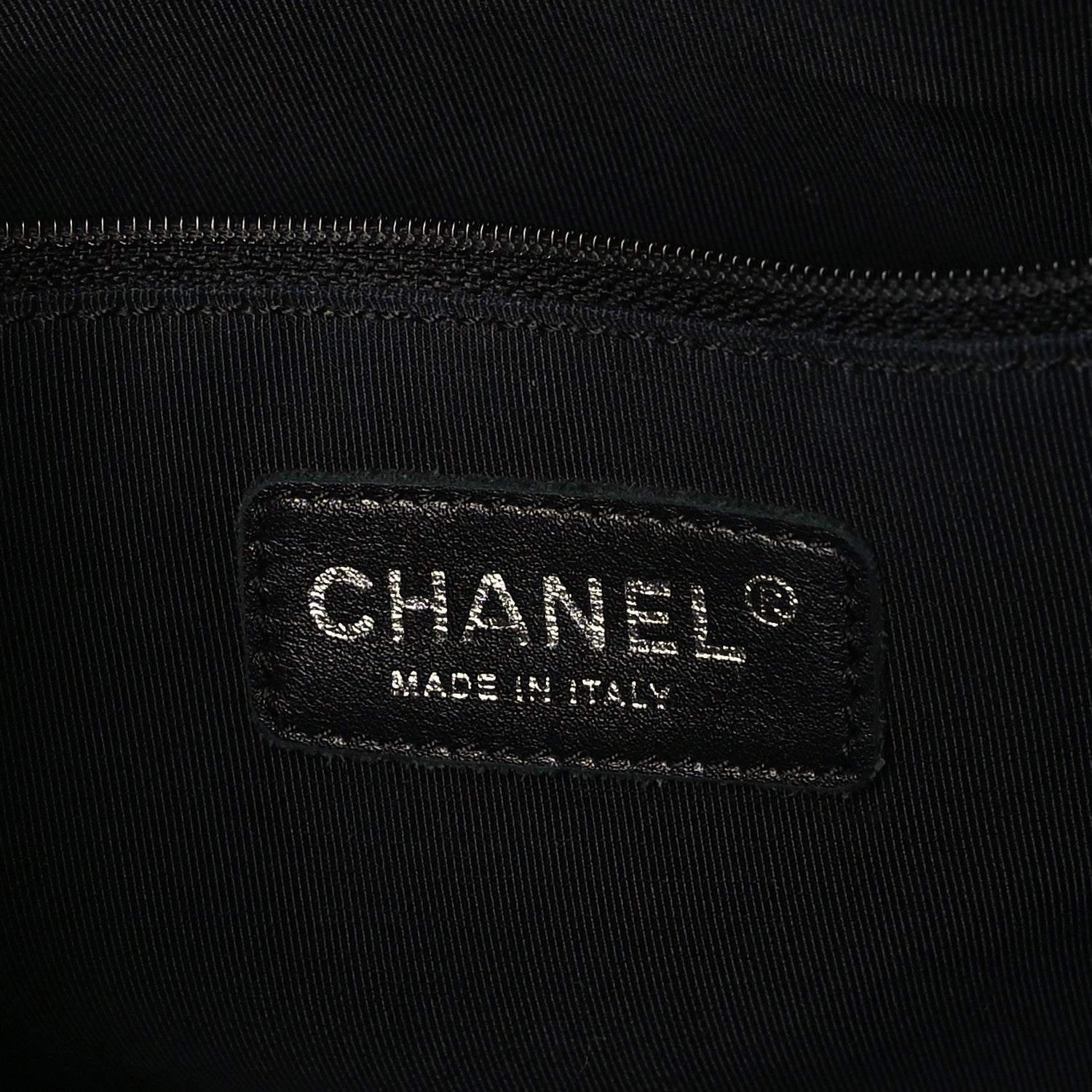 Chanel Caviar Quilted Grand Shopping Tote GST Black 6 of 10