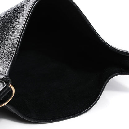 Hermes Taurillon Clemence Evelyne III PM Black 12 of 14