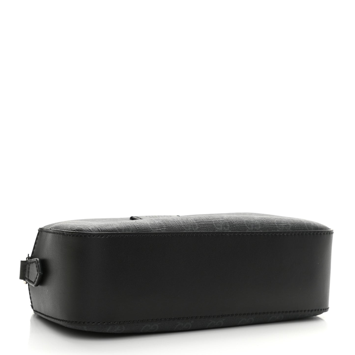 GG Supreme Monogram Web Shoulder Bag Black Grey