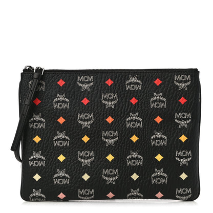 MCM Skyoptic Visetos Crossbody Pouch Spectrum Diamond Black 1 of 10