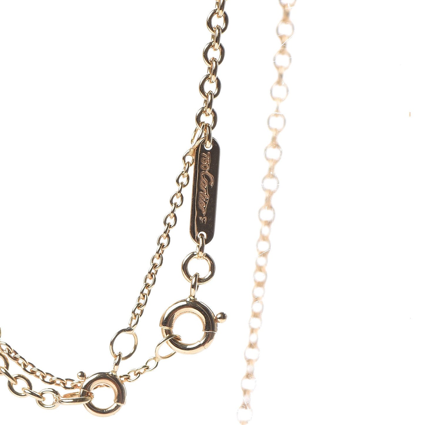 18K Pink Yellow White Gold Trinity Pendant Necklace