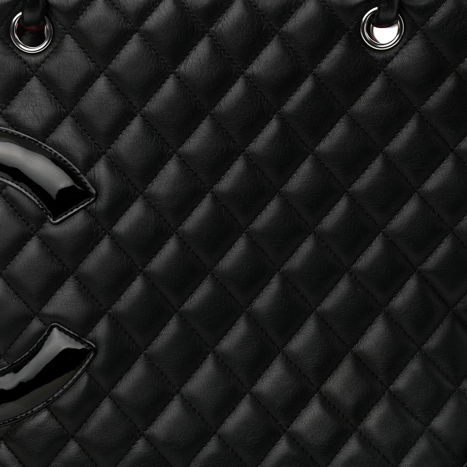 Chanel Calfskin Quilted Large Cambon Tote Black 8 of 13