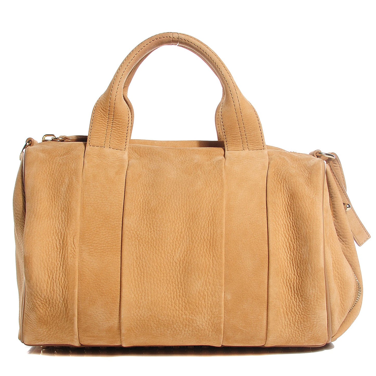 Tumbled Nubuck Rocco Ginger Pale Gold Hardware
