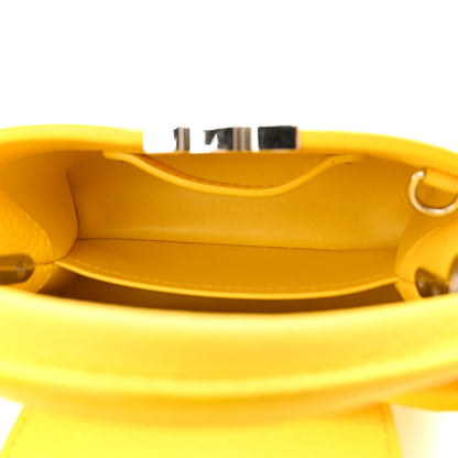 Louis Vuitton Taurillon Mini Capucines Yellow 5 of 15