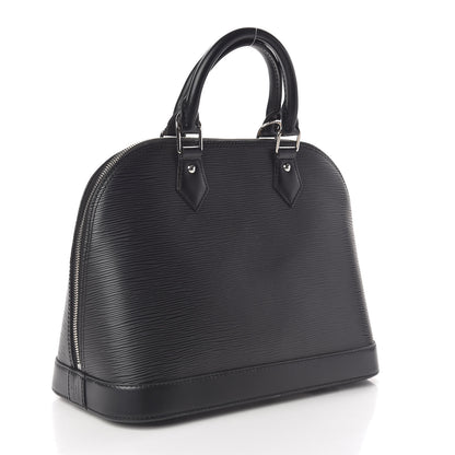Louis Vuitton Epi Alma PM Black 3 of 11
