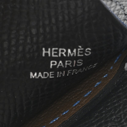 Hermes Epsom Swift Chevre Mysore Birdy Bag Charm Black Etoupe Bleu Hydra Bleu Brume 3 of 5