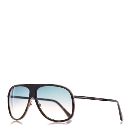Tom Ford Chris Aviator Sunglasses TF462 Havana 1 of 8