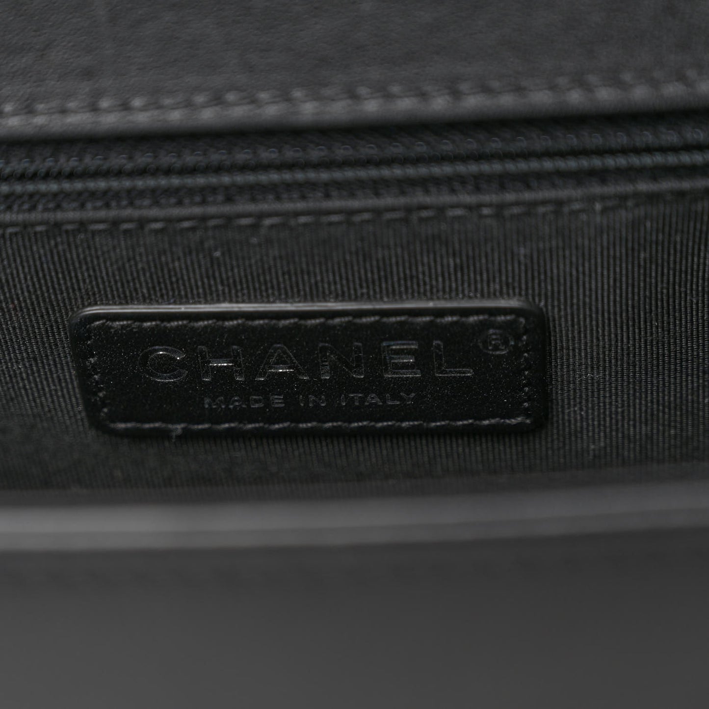 Lambskin Quilted New Medium Boy Flap Black