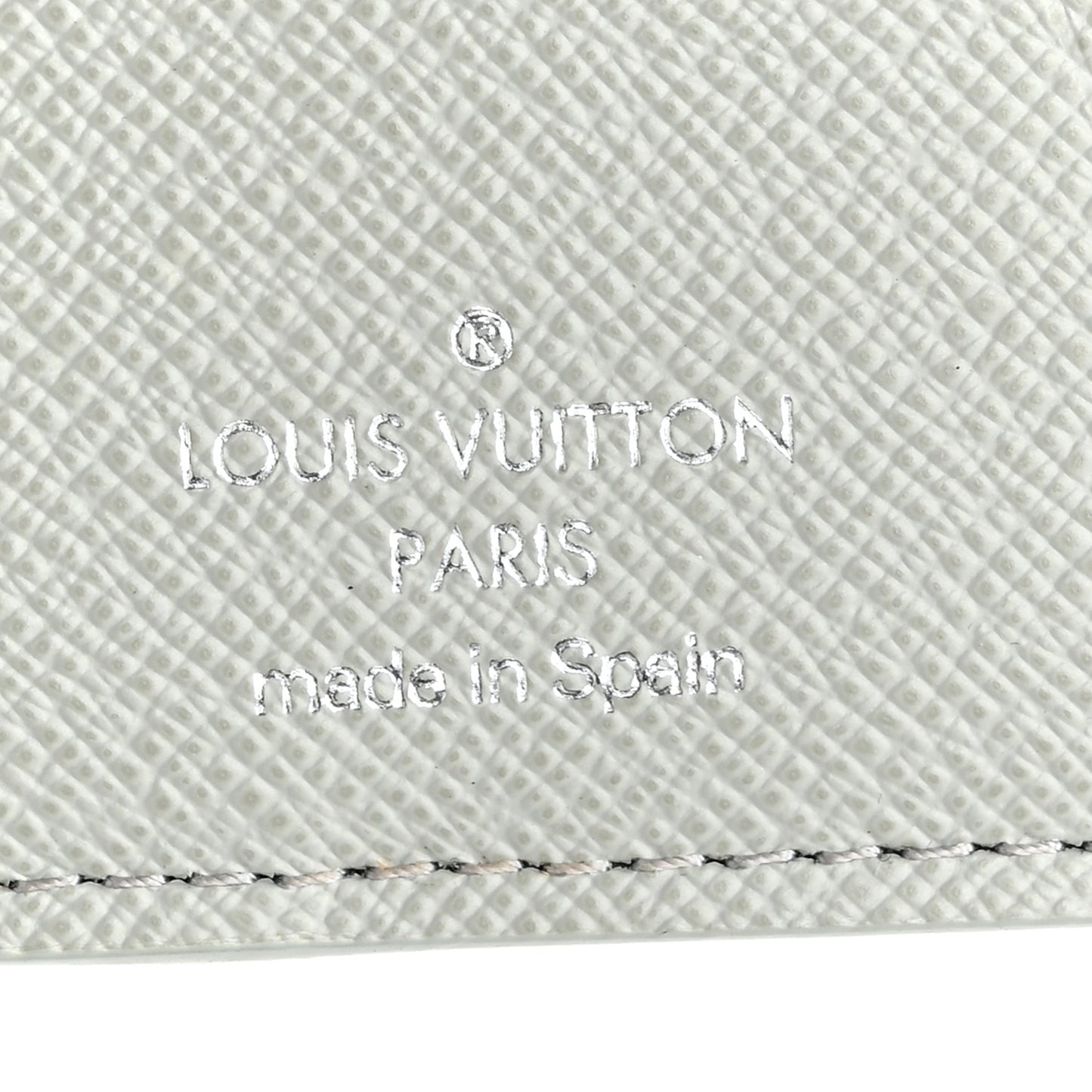 Monogram Pocket Organizer Gradient Grey