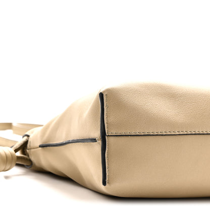 Loewe Calfskin Mini Flamenco Knot Clutch Clay Green 8 of 9