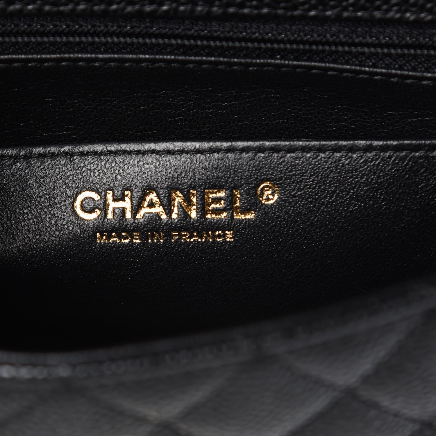 Chanel Caviar Quilted Mini Rectangular Flap Black 6 of 8