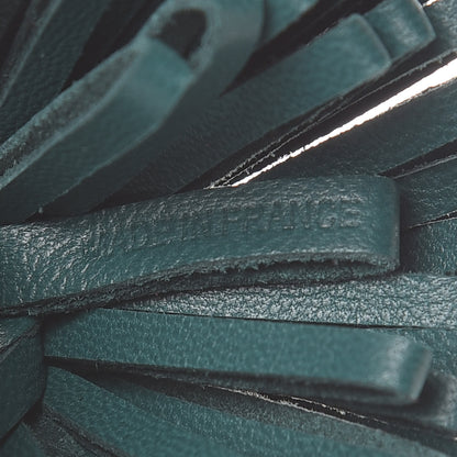 Hermes Lambskin Carmen Uno-Dos Key Holder Rose Azalee Malachite 4 of 4