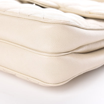 Chanel Caviar Quilted Medium Urban Companion Flap White 10 of 12