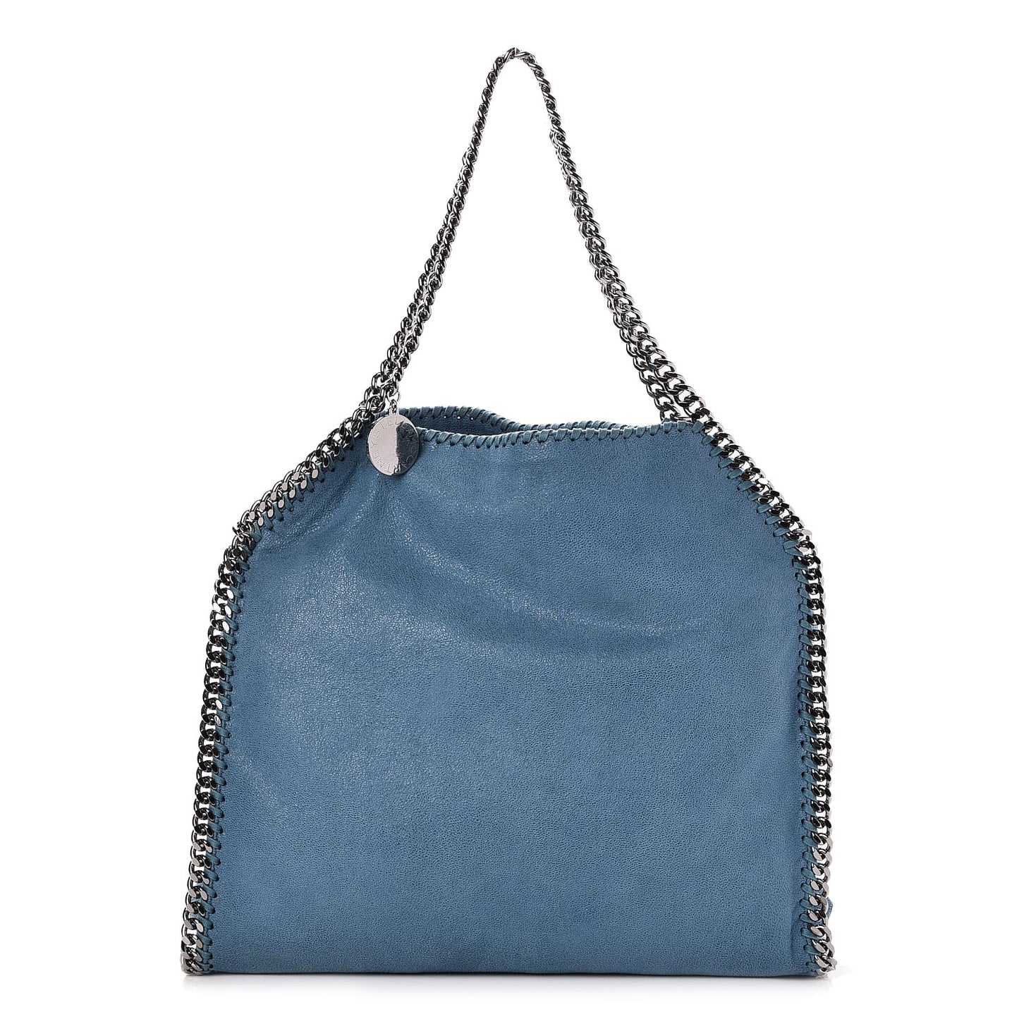 Shaggy Deer Small Falabella Tote Blue