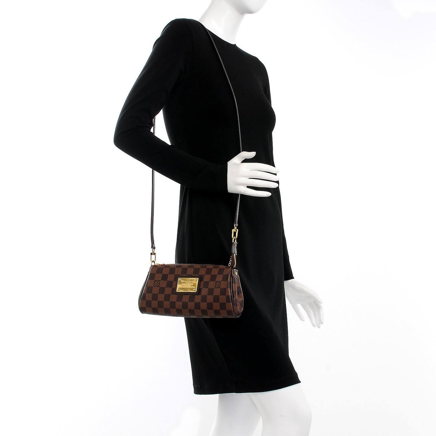 Damier Ebene Eva Clutch