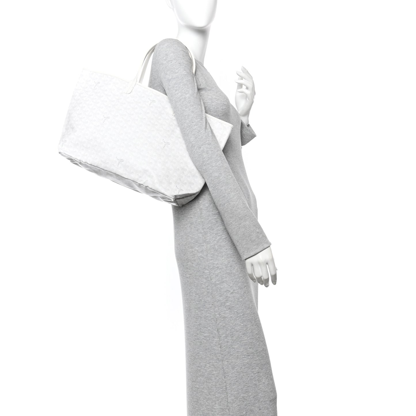 Goyardine Saint Louis PM White