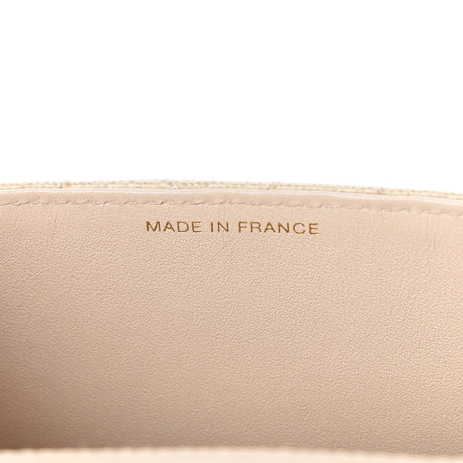 Chanel Caviar Stitch Medium Single Flap Beige Clair 8 of 15