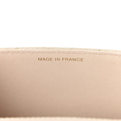 Chanel Caviar Stitch Medium Single Flap Beige Clair 8 of 15