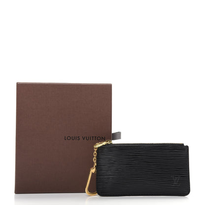 Louis Vuitton Epi Key Pouch Black 7 of 7