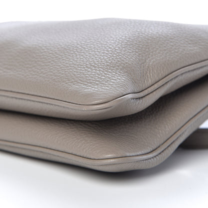 Prada Vitello Phenix Double Zip Crossbody Bag Argilla 11 of 12