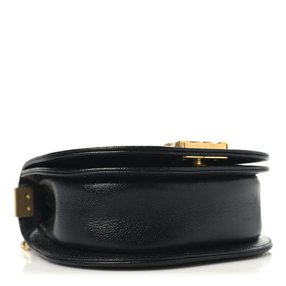 Chanel Caviar Quilted Small Boy Messenger Bag Black 4 of 11