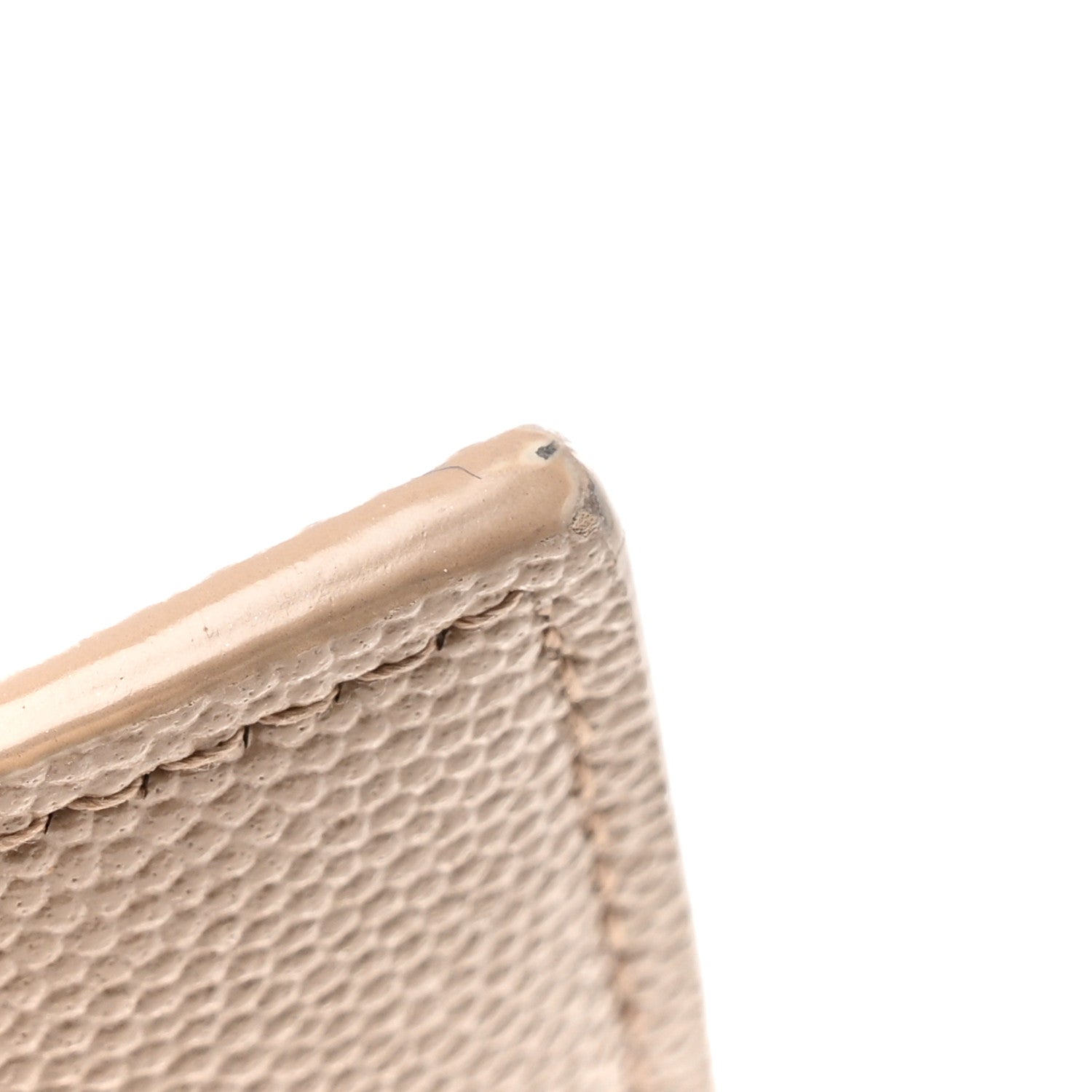 Saint Laurent Grain De Poudre Uptown Pouch Dark Beige 11 of 11