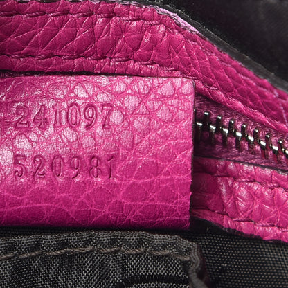 Gucci Guccissima Neoprene Techno Tag Medium Boston Magenta 7 of 20