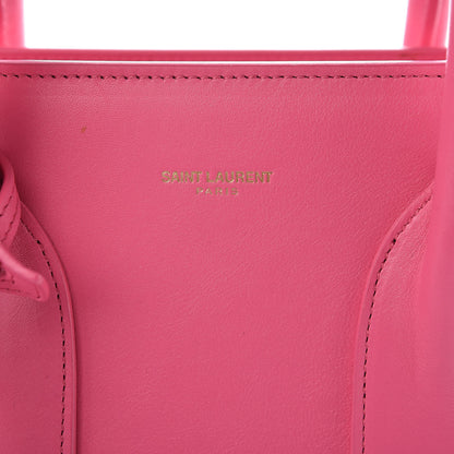 Saint Laurent Calfskin Small Sac De Jour Bubblegum 6 of 14