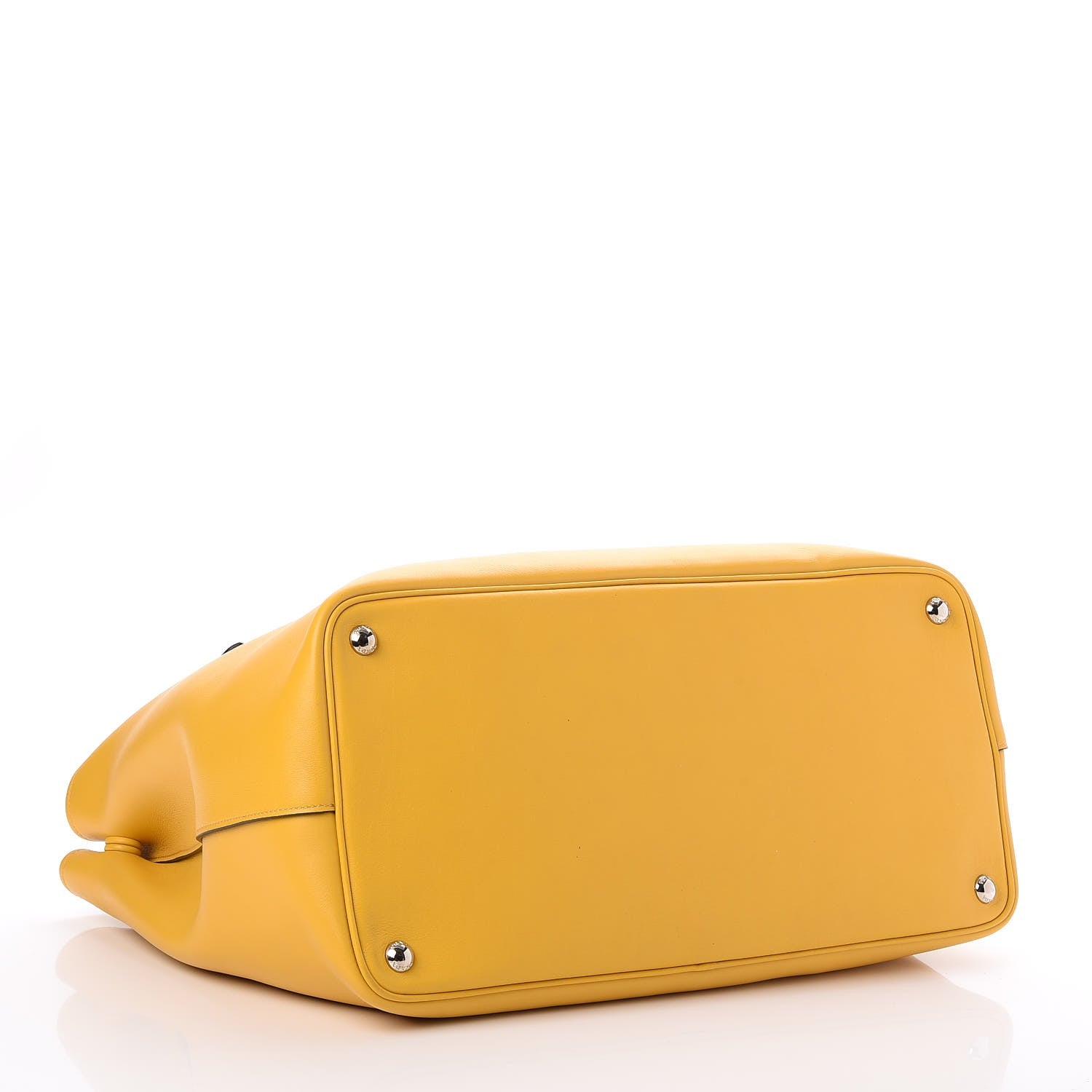 Prada City Calf Buckle Tote Soleil 4 of 9