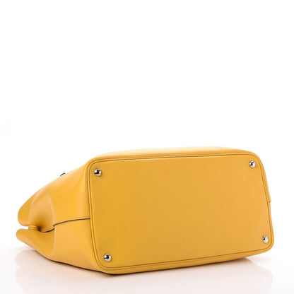 Prada City Calf Buckle Tote Soleil 4 of 9