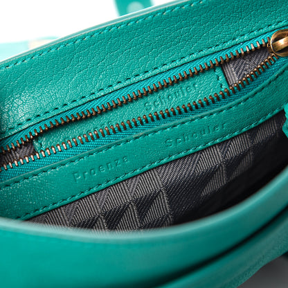Proenza Schouler Lambskin PS1 Mini Pouch Messenger Bag Aqua 7 of 9