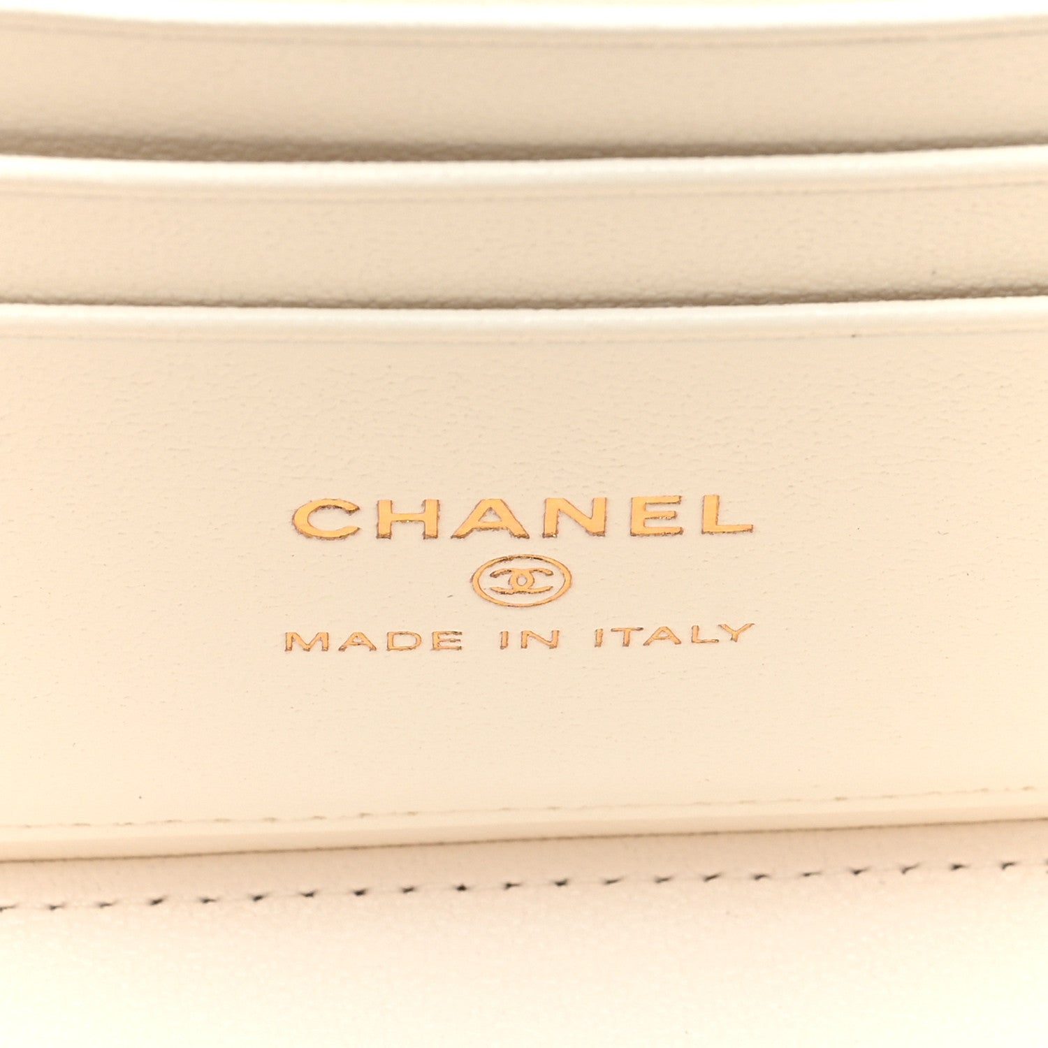 Chanel Lambskin Quilted Small Pillow Crush Vanity Case With Chain White 6 of 11