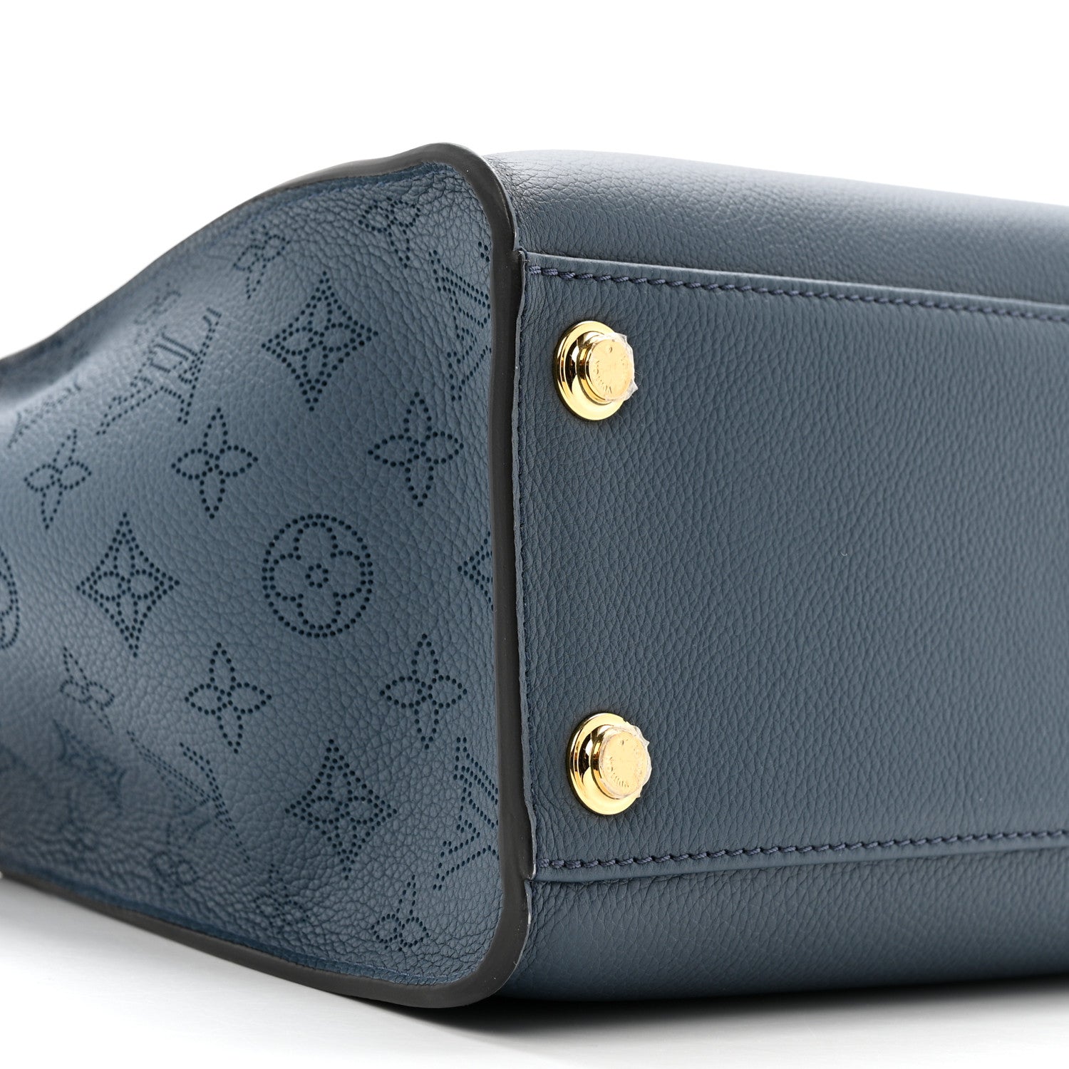 Louis Vuitton Calfskin Karung Monogram On My Side MM 8 of 10