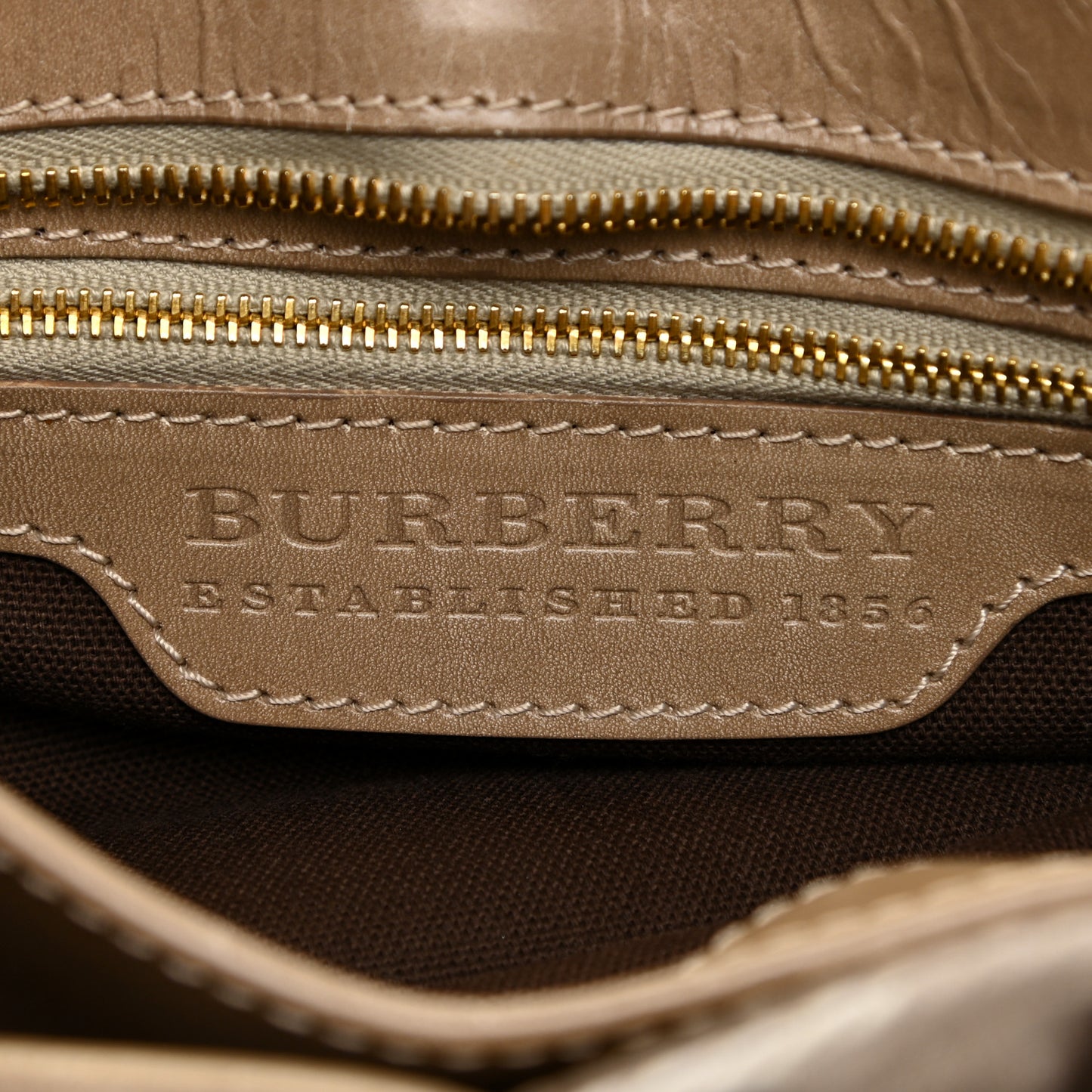 Canvas Calfskin Mega Nova Check Small Warrior Trench