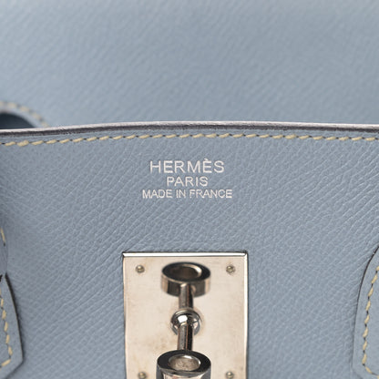 Hermes Epsom Birkin 35 Bleu Lin 10 of 14