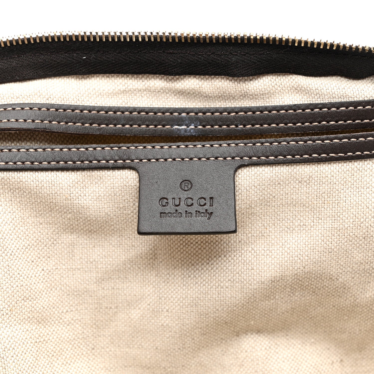 Gucci GG Plus Monogram Medium Carry On Duffle Bag Brown 6 of 12