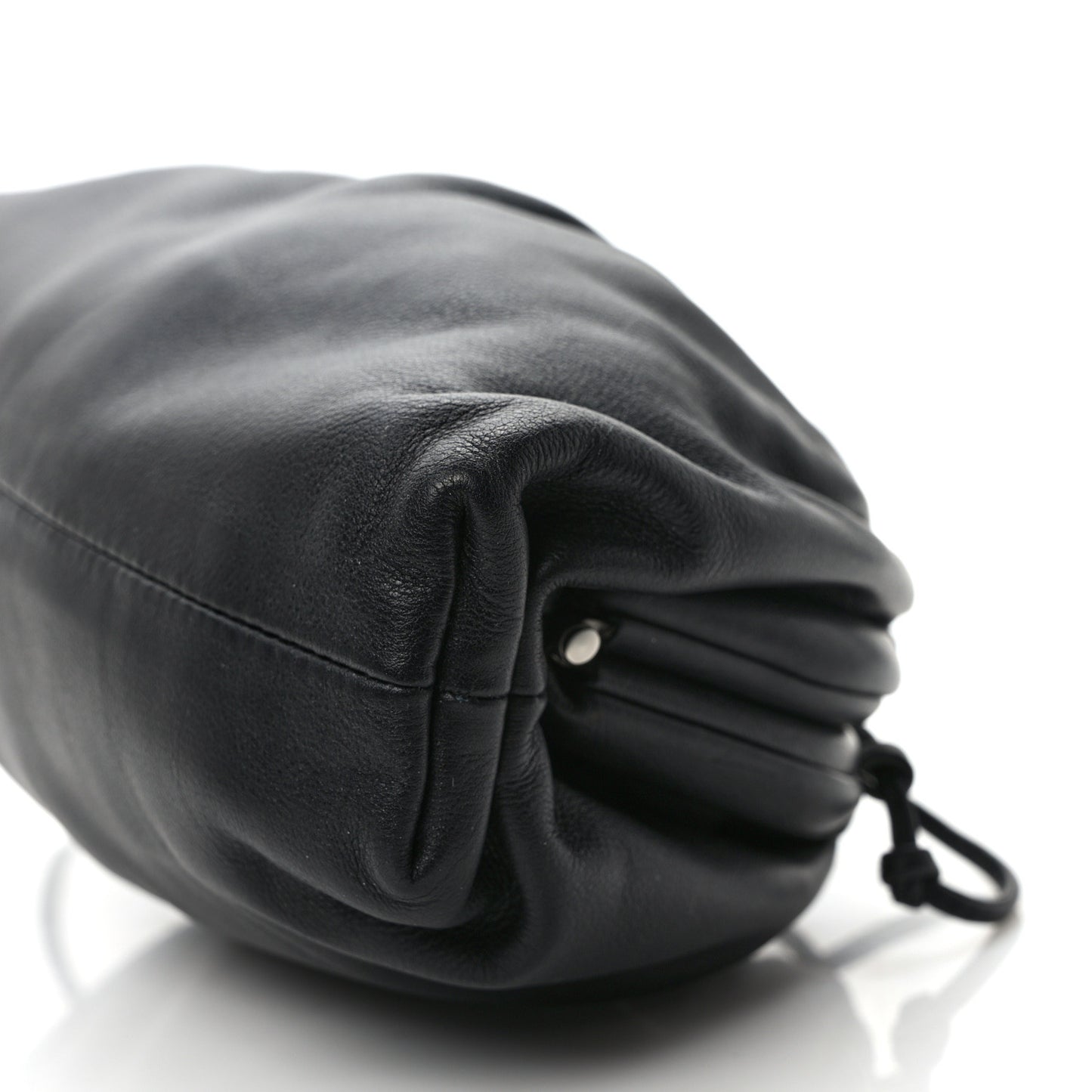 Butter Calfskin The Mini Pouch Black