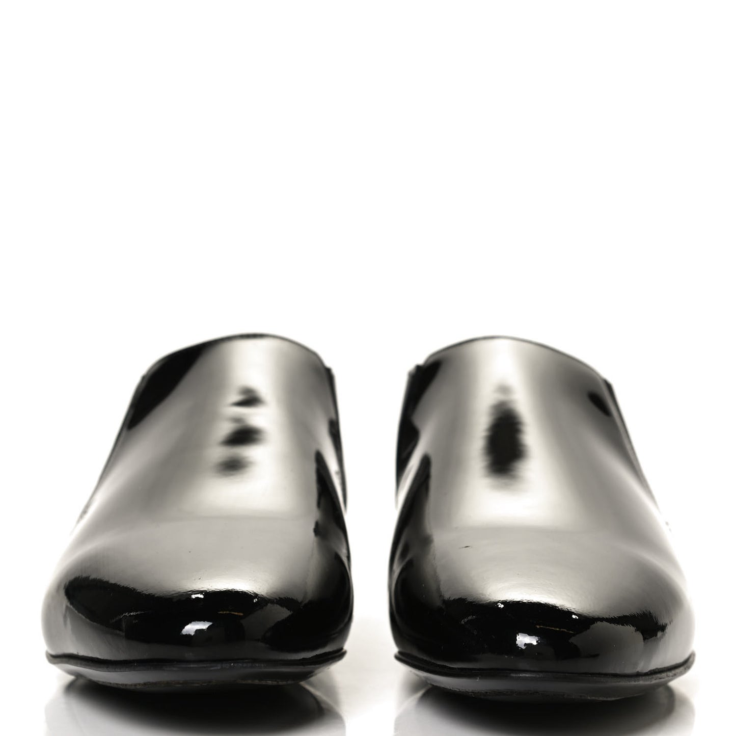 Patent Leather Connor Cropped Chelsea Boots 39.5 Black