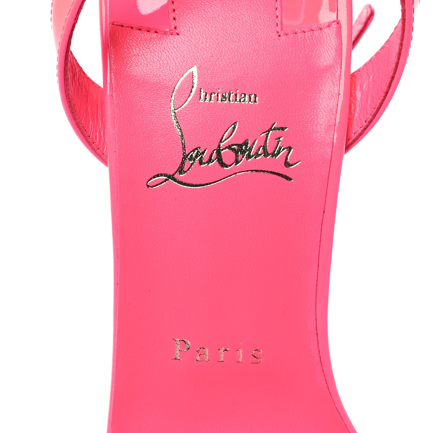 Christian Louboutin Patent Loubigirl 100 Sandals 40 Poupidou 7 of 7