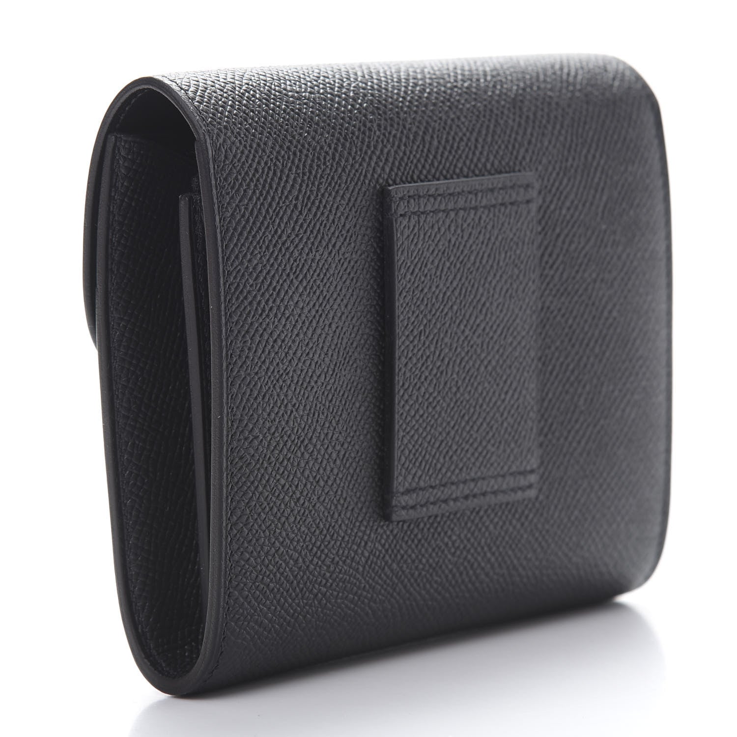Hermes Epsom Constance Compact Passant Wallet Black 3 of 9