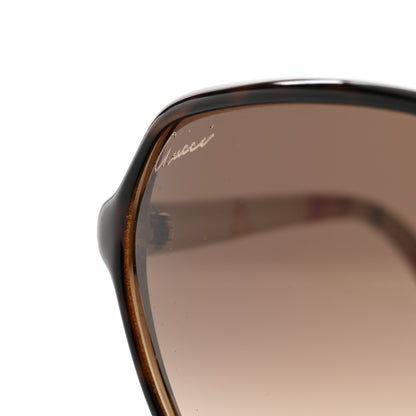 Gucci Round Floral Print Sunglasses /N/F/S Brown 7 of 8
