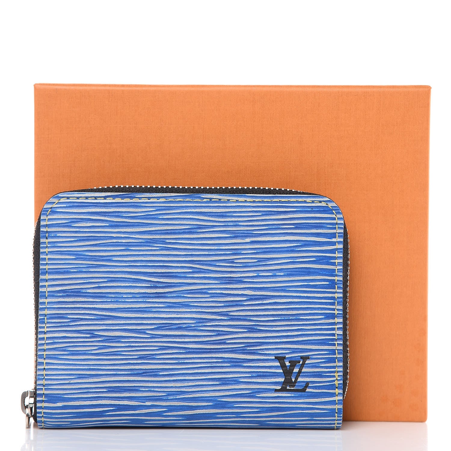 Louis Vuitton Epi Zippy Coin Purse Denim Light 7 of 7