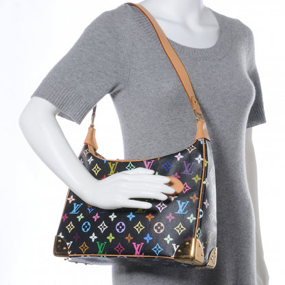 Louis Vuitton Monogram Multicolor Boulogne Black 2 of 7
