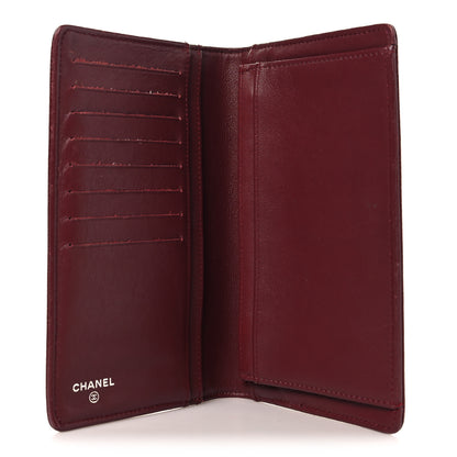 Chanel Caviar Timeless CC Yen Wallet Red 5 of 9