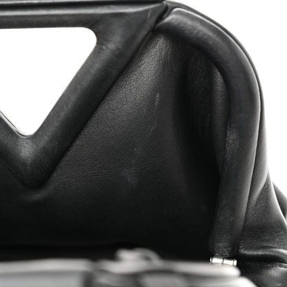 Bottega Veneta Calfskin Small The Point Triangle Bag Black 11 of 11