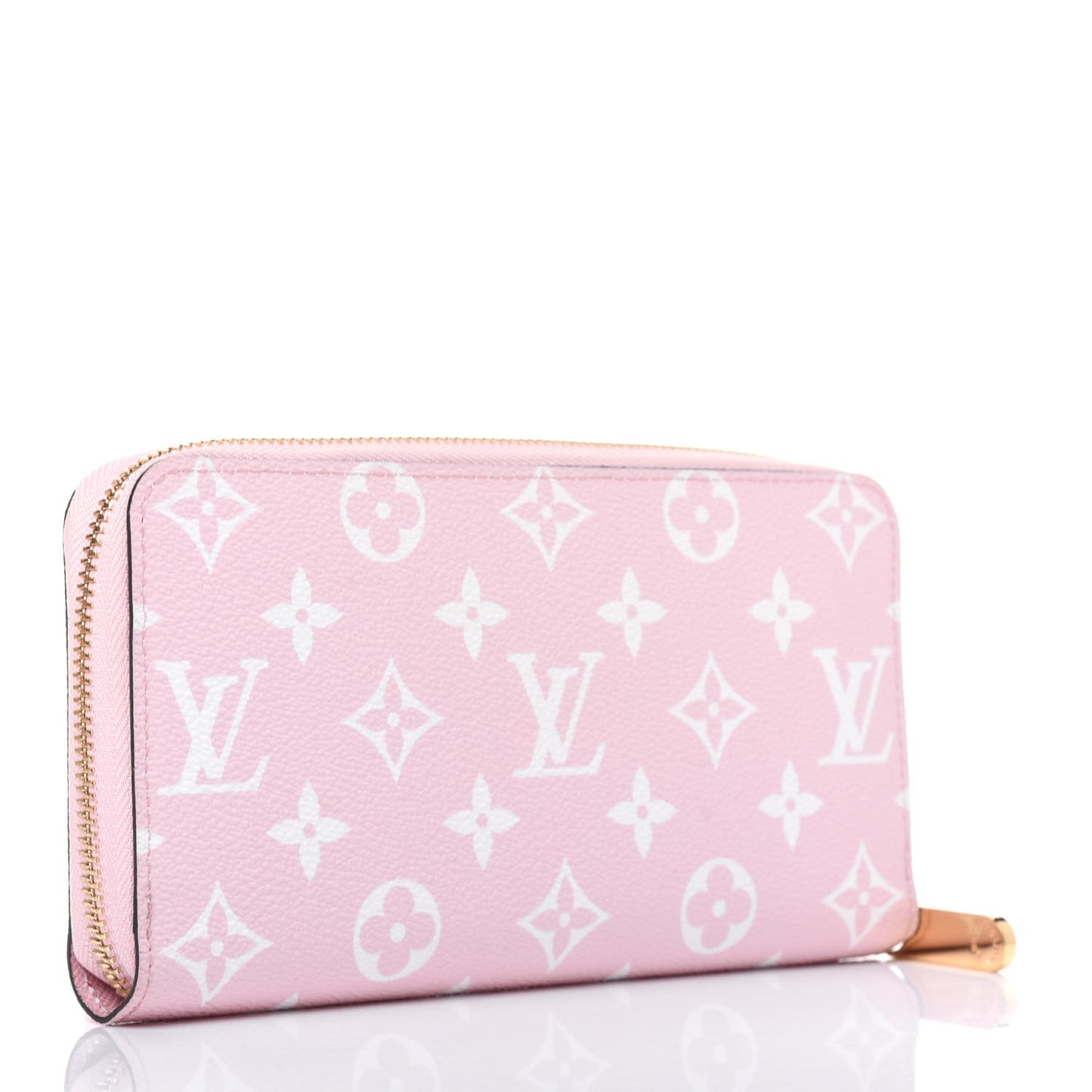 Monogram Giant Zippy Wallet Rouge Rose